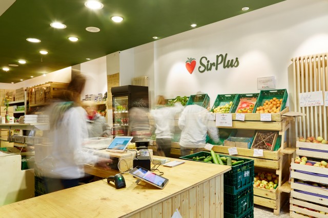 Der SirPlus Rettermarkt in Berlin-Wilmersdorf