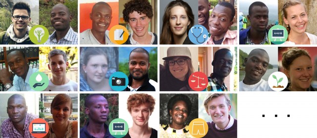 Verschiedene Tandem-Partner des Projekts