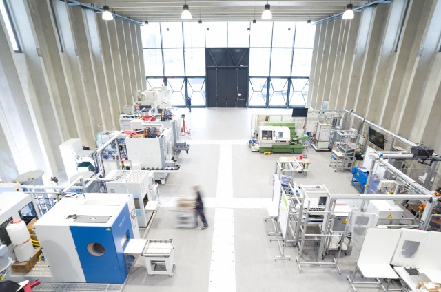 Blick in die ETA-Fabrik